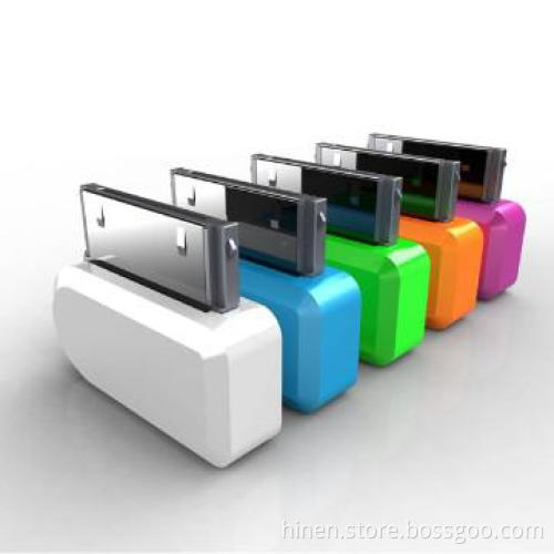 colorful Micro USB Female 30pin Apple Dock Connector